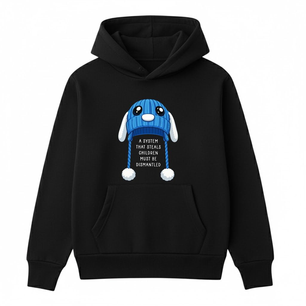 A System That Steals Children Must Be Dismantled Liam’s Bunny Hat Shirt