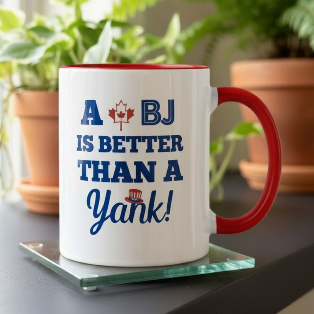 Blue Jays A BJ Is Better Than A Yank Mug