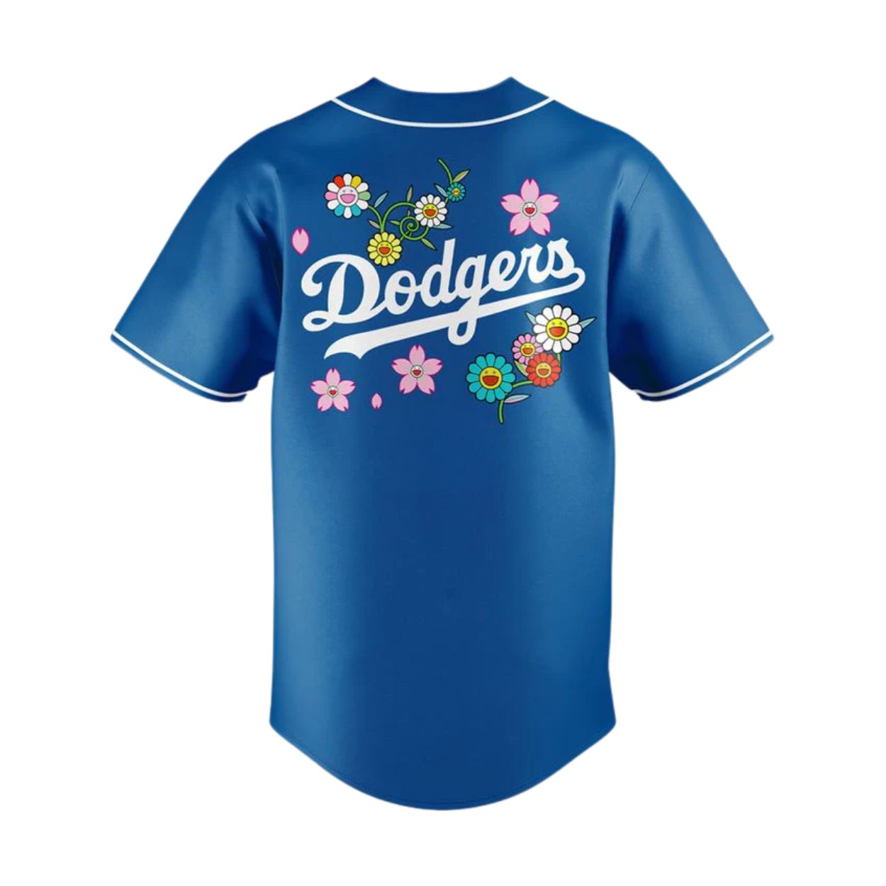 Dodgers x Takashi Murakami 2025 World Series Champions Floral Jersey