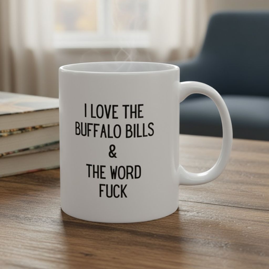 I Love Buffalo and the Word Fuck Mug