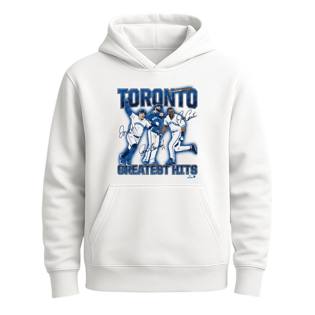 Joe Carter Jose Bautista And George Springer Toronto's Greatest Hits Shirt