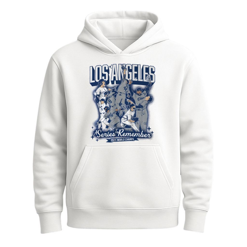 LA Dodgers A Series To Remember 2025 Champions Shirt.