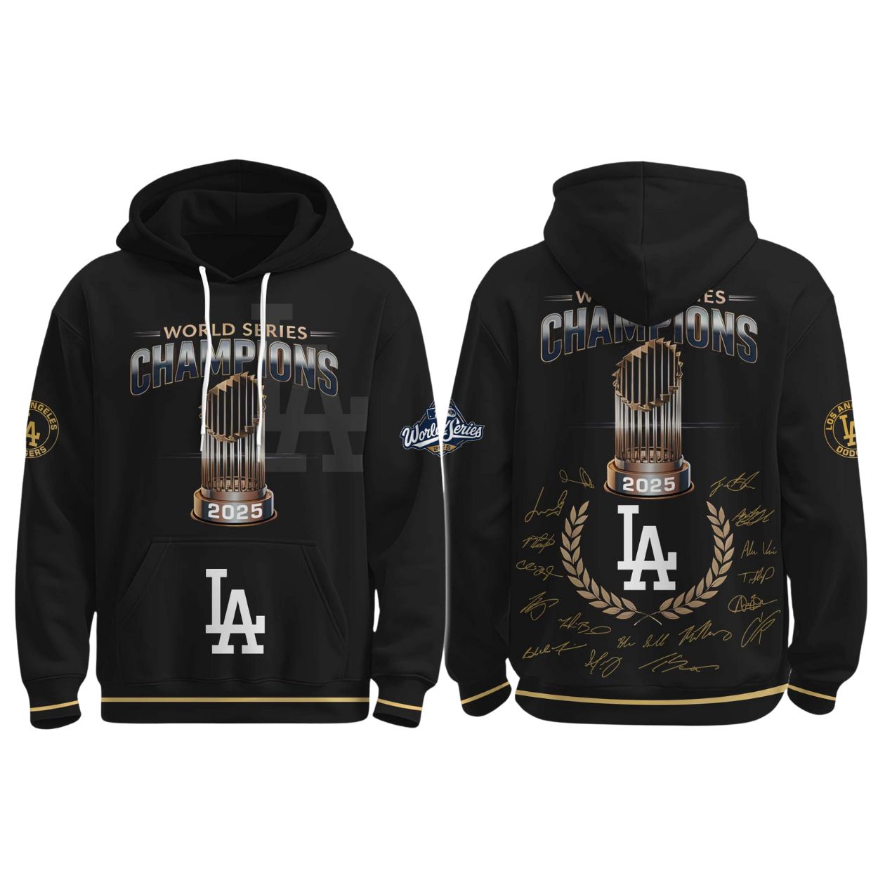 LA Dodgers World Series Champions 2025 Trophy Shirt