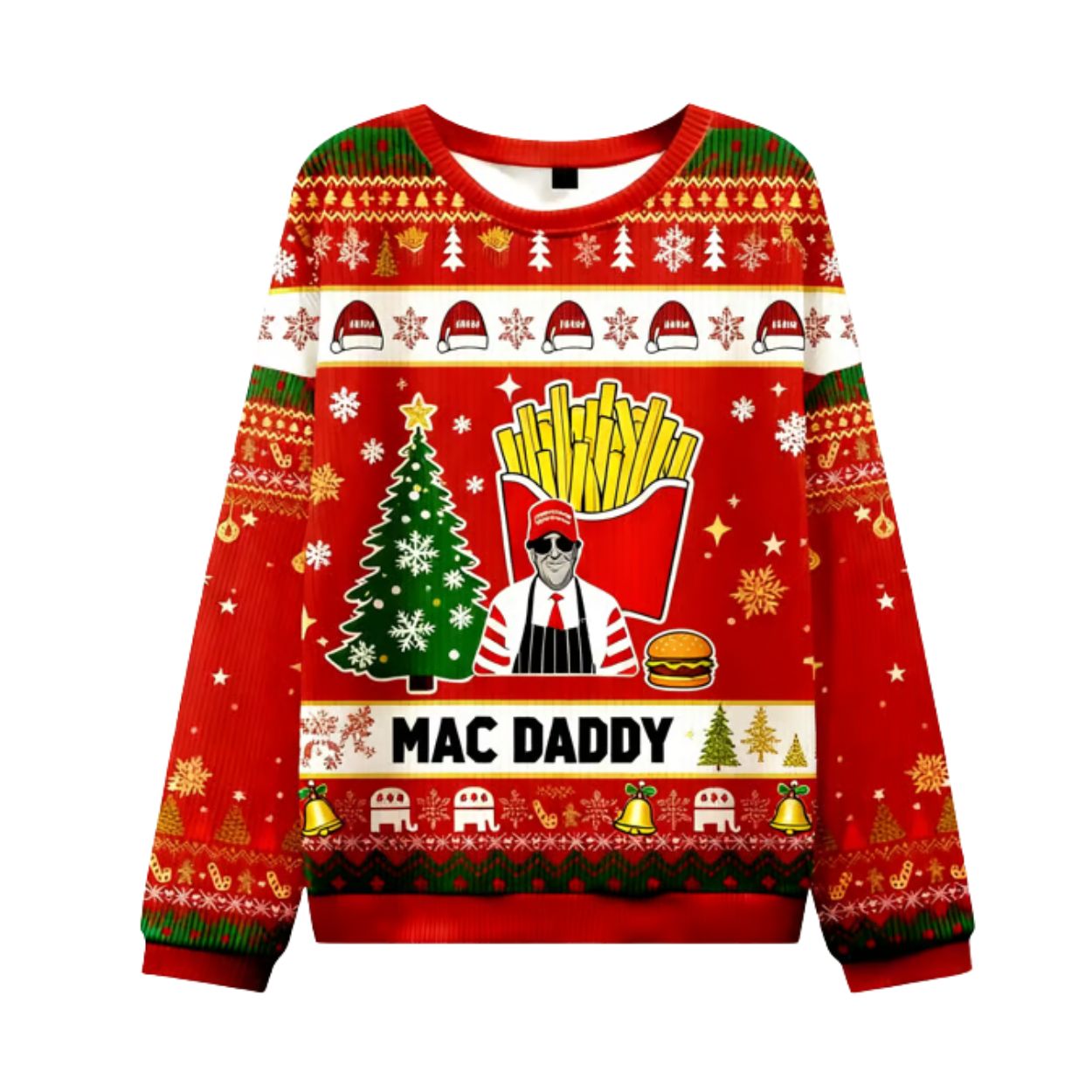 Mac Daddy Christmas Ugly Sweatshirt