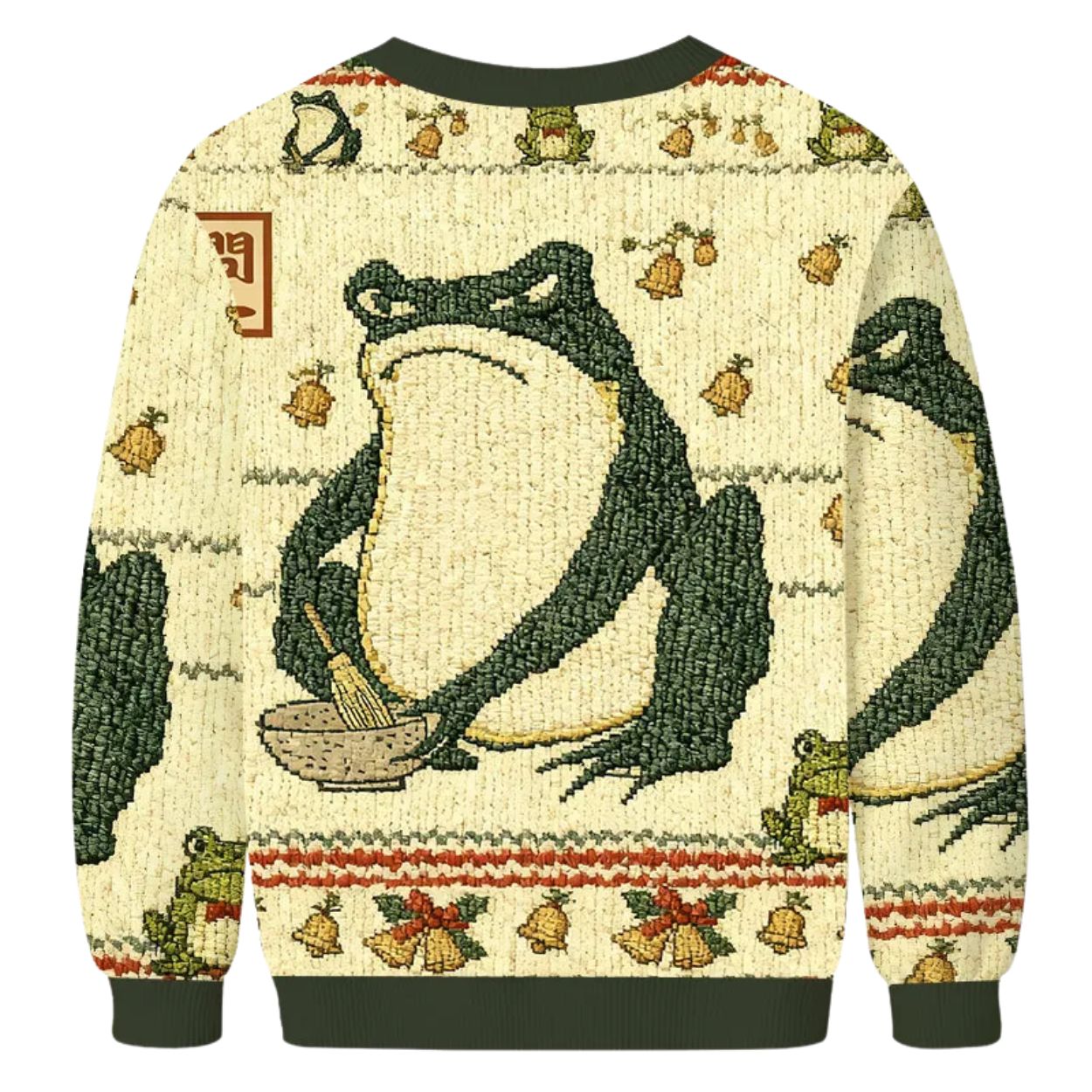 Matsumoto Hoji Japanese Frog Ugly Christmas Sweater