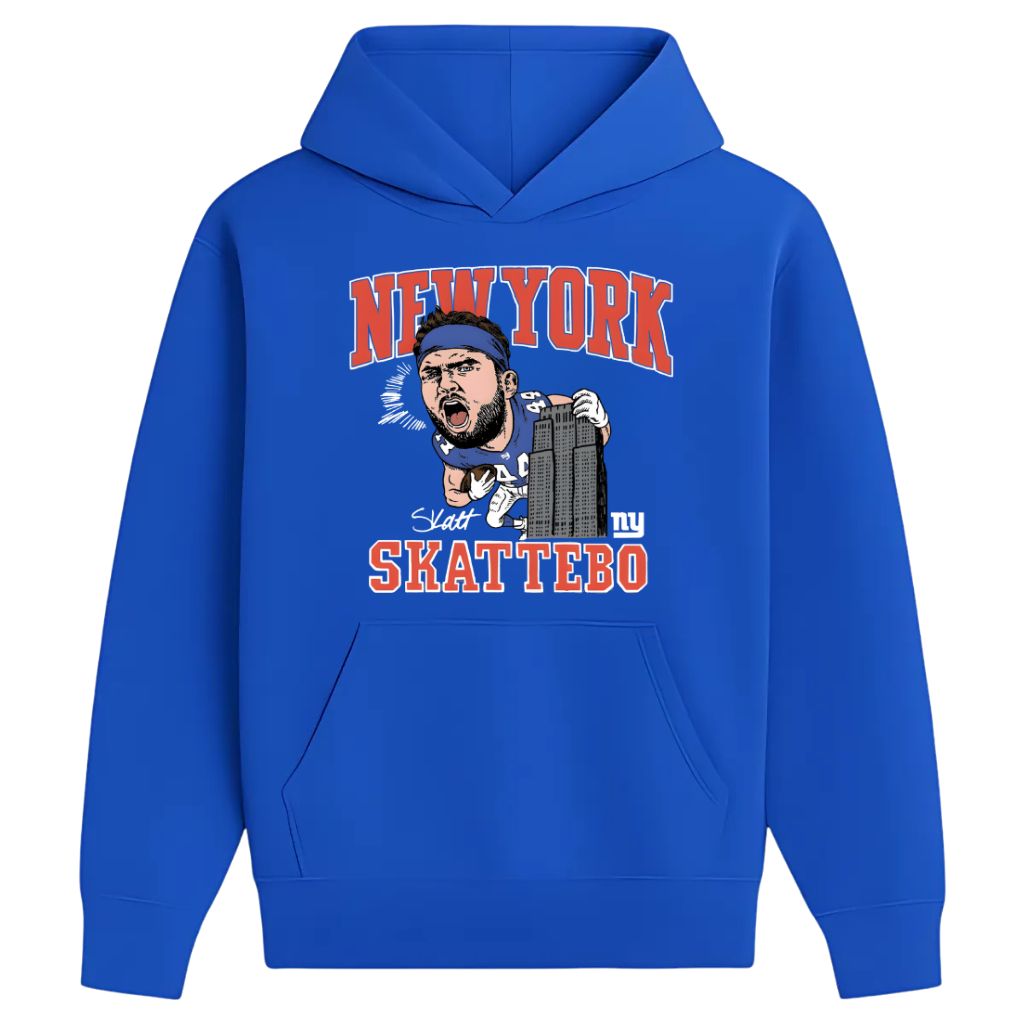 New York Giants Cam Skattebo Caricature Shirt