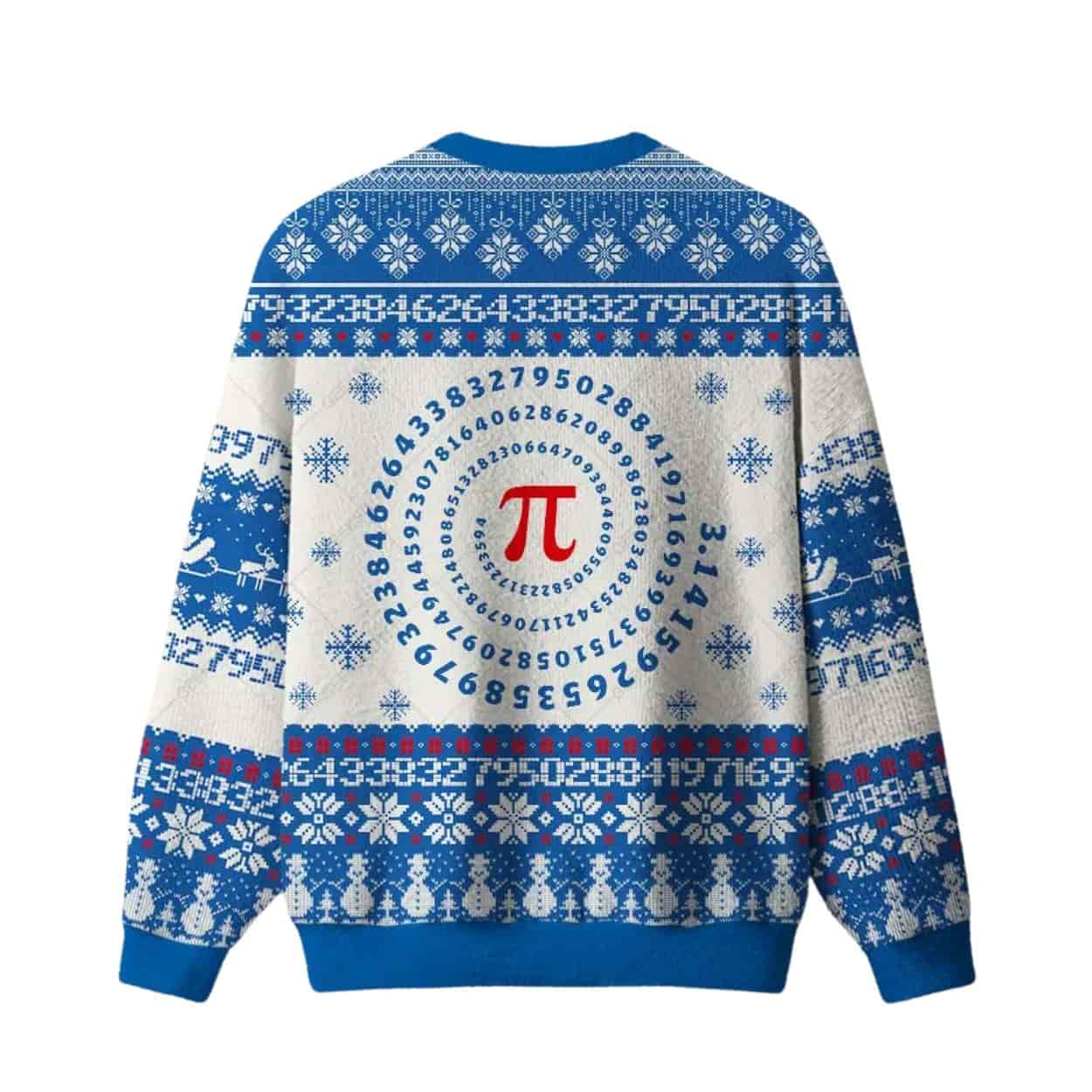 Pi Math Ugly Christmas Sweater