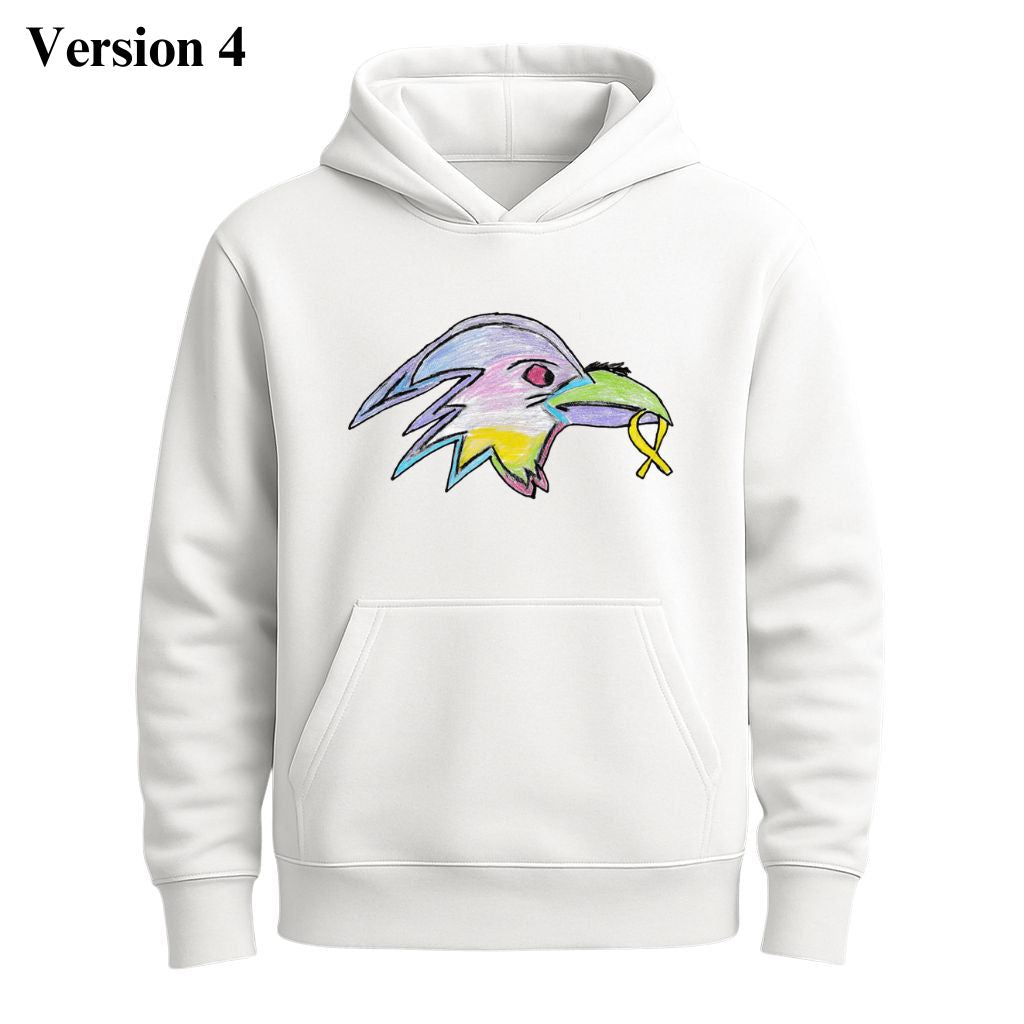 Ravens Crucial Catch Kids Art Hoodie