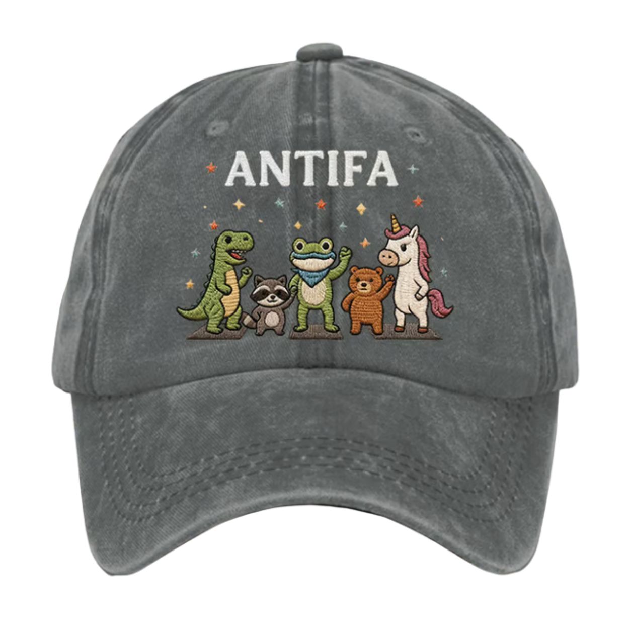 Retro Frog Resist Antifa Hat