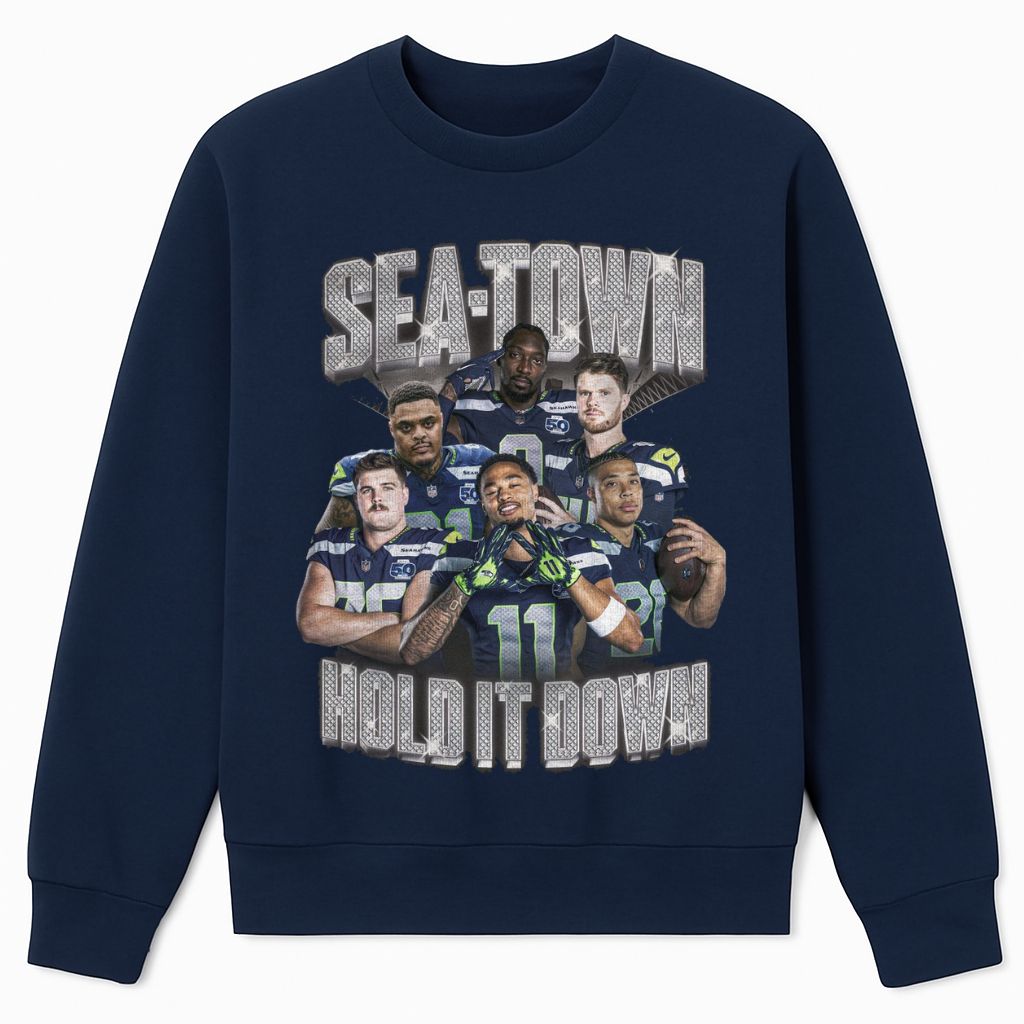 Seahawks Sea Town Hold It Down Shirt