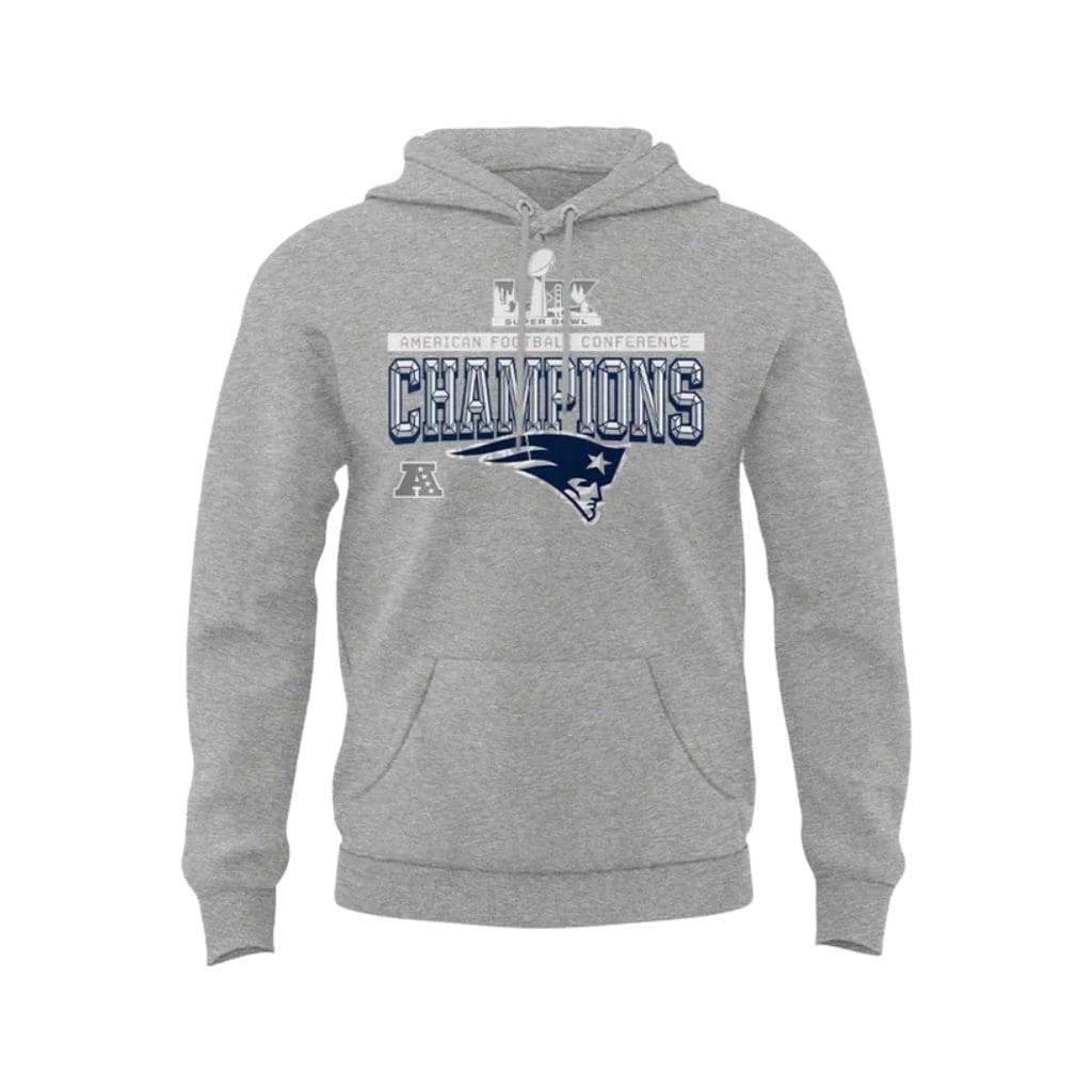 2025 AFC Champions NE Patriots Hoodie