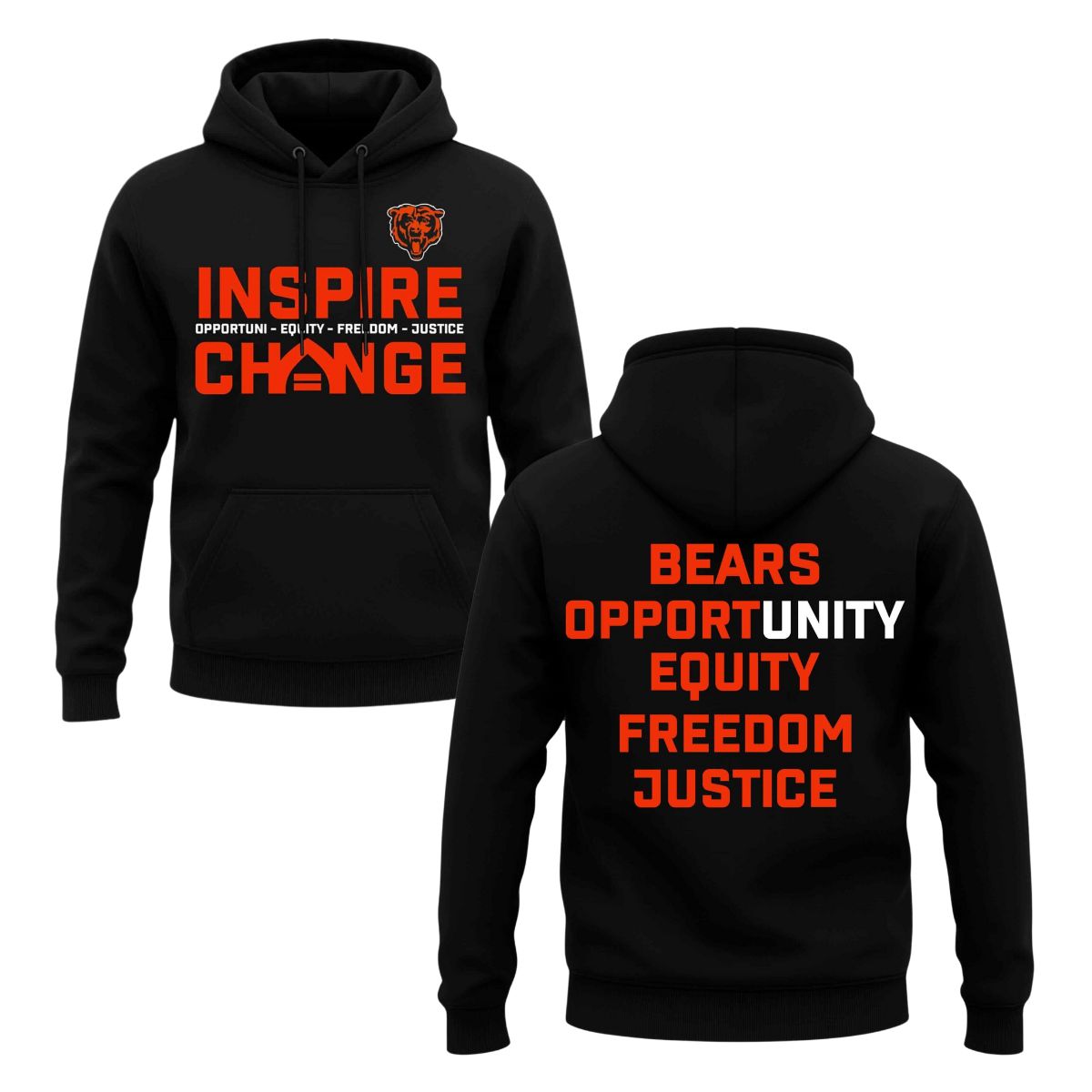 2025 Bears Inspire Change Hoodie