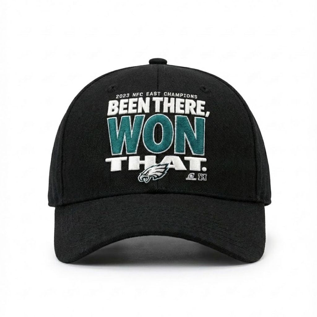 2025 Eagles 2025 East Champions Been There Won That Hat