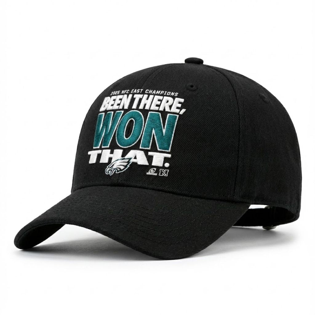 2025 Eagles 2025 East Champions Been There Won That Hat