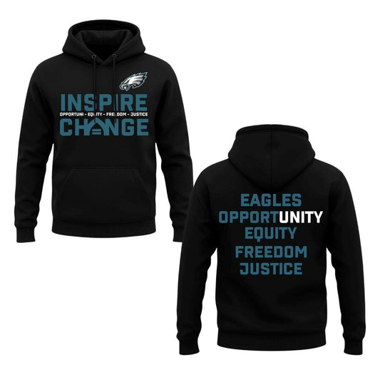  2025 Eagles Inspire Change Hoodie