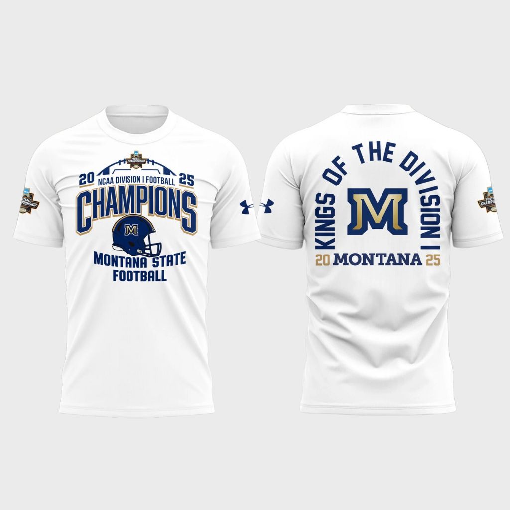 2025 Montana State Football Champions King Of The Division Hoodie