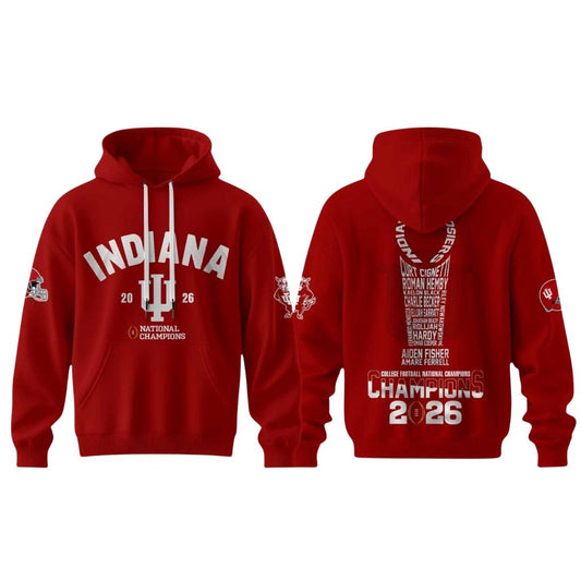 2026 Indiana Hoosiers National Championship Hoodie