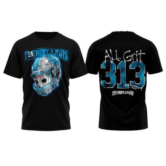 2026 Lions All Grit 313 Shirt 