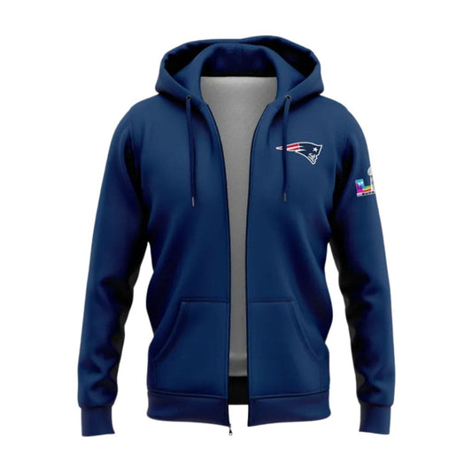 2026 NE Patriots SBLX Zip Hoodie