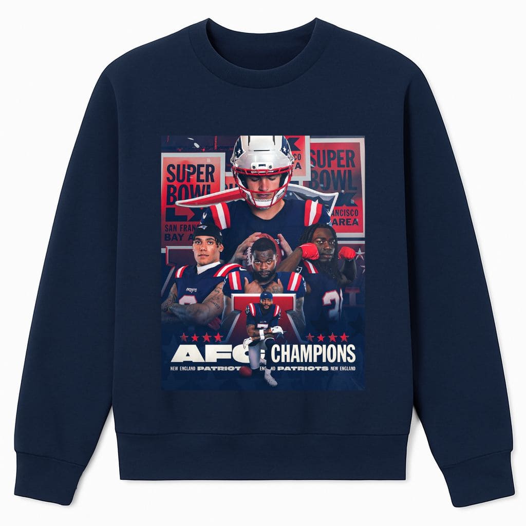 2026 Patriots AFC Championship Shirt