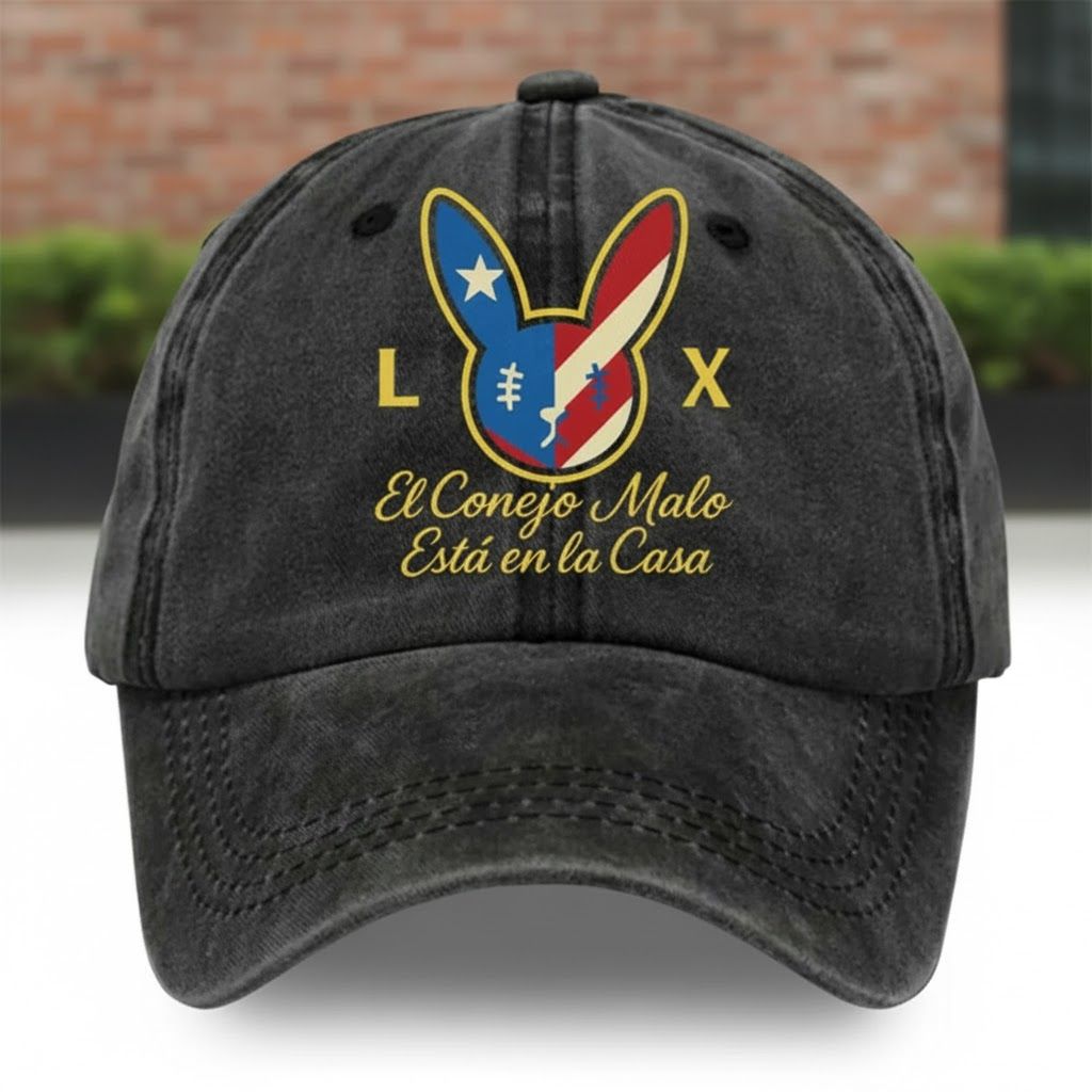 2026 Super Bowl Bunny Football Music Lover Hat