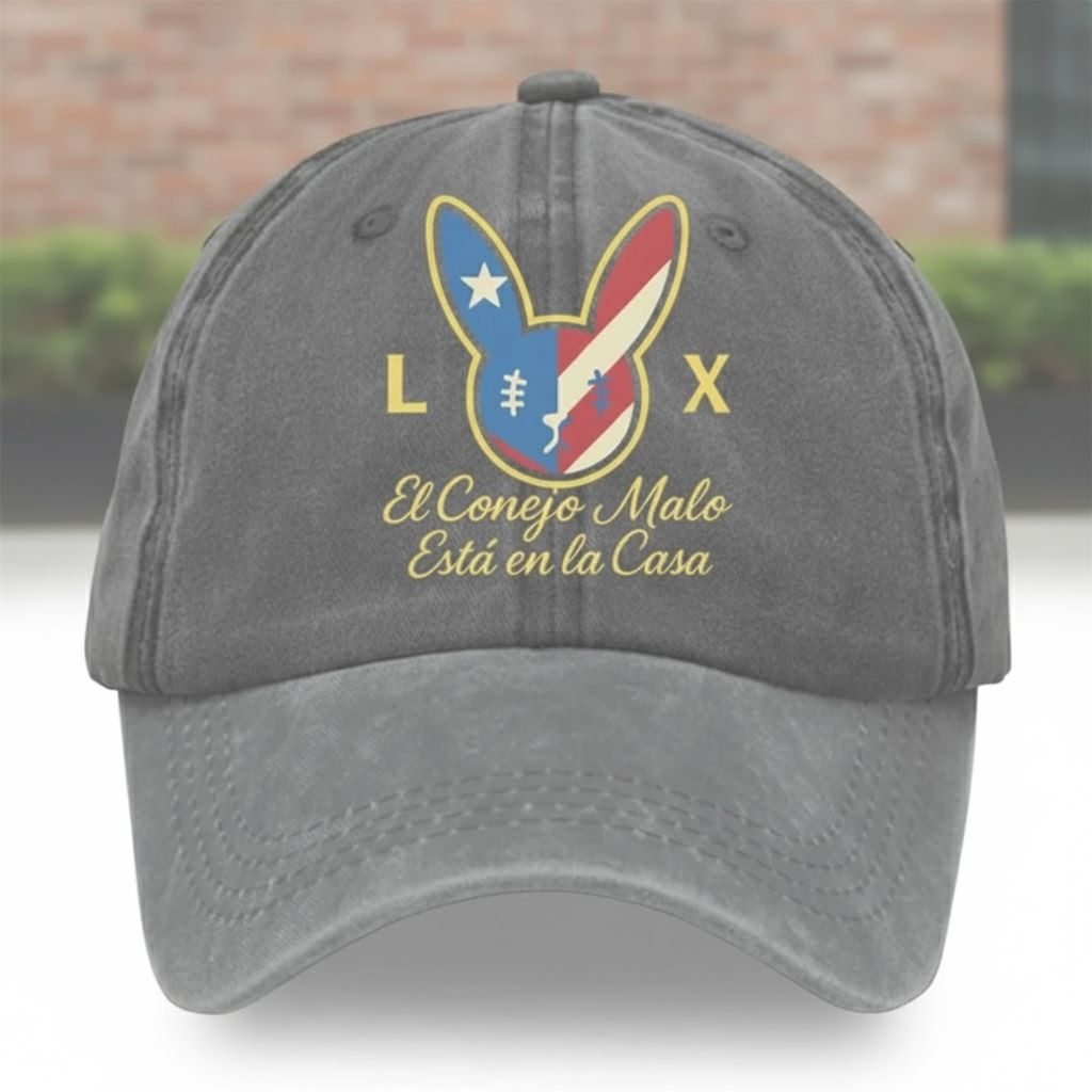 2026 Super Bowl Bunny Football Music Lover Hat