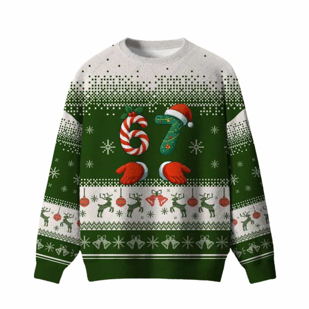 67 Candy Cane Ugly Christmas Sweater