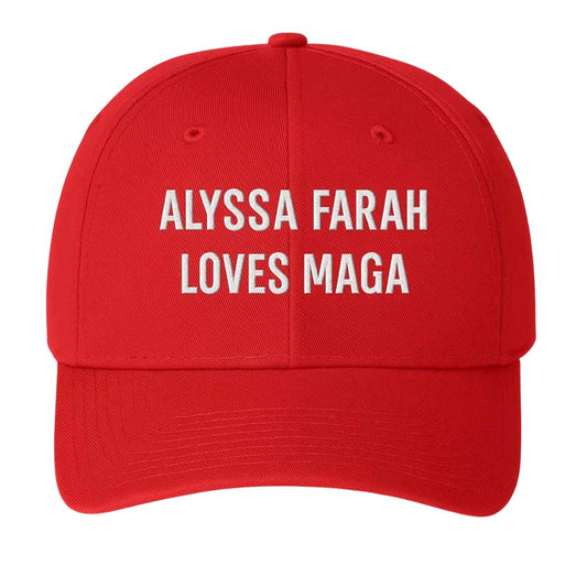 Alyssa Farah Loves MAGA Hat