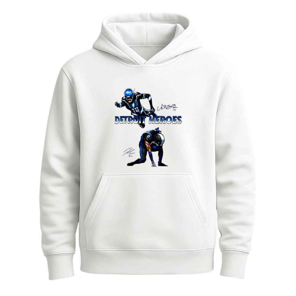 Amon Ra St Brown And Jahmyr Gibbs Detroit Heroes Shirt