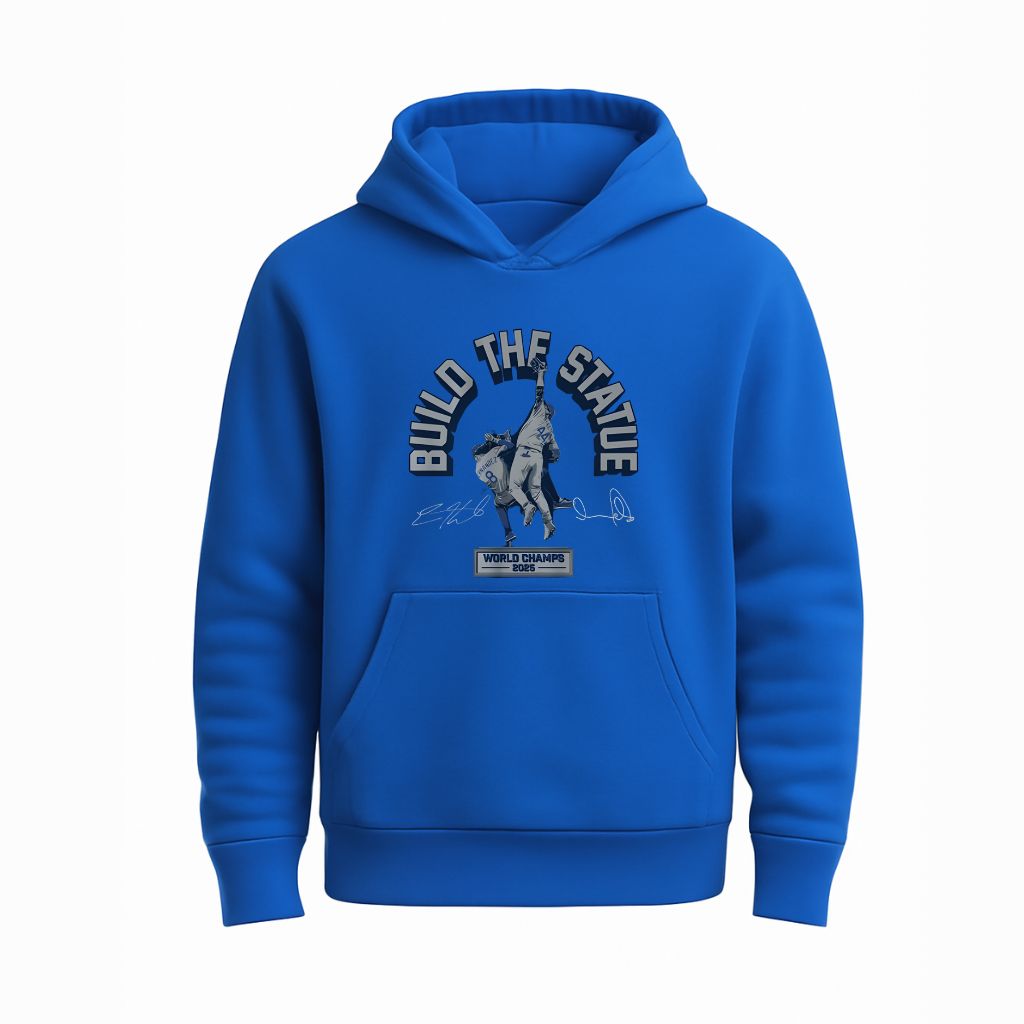 Andy Pages & Kiké Hernandez Build The Statue World Champs 2025 Shirt 