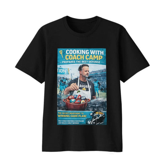 Antonio Johnson Jaguars Cooking With Coach Camp Shirt