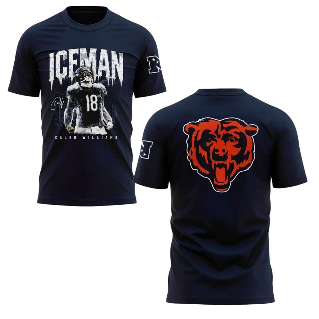 Bears Caleb Williams Iceman Signature Shirt