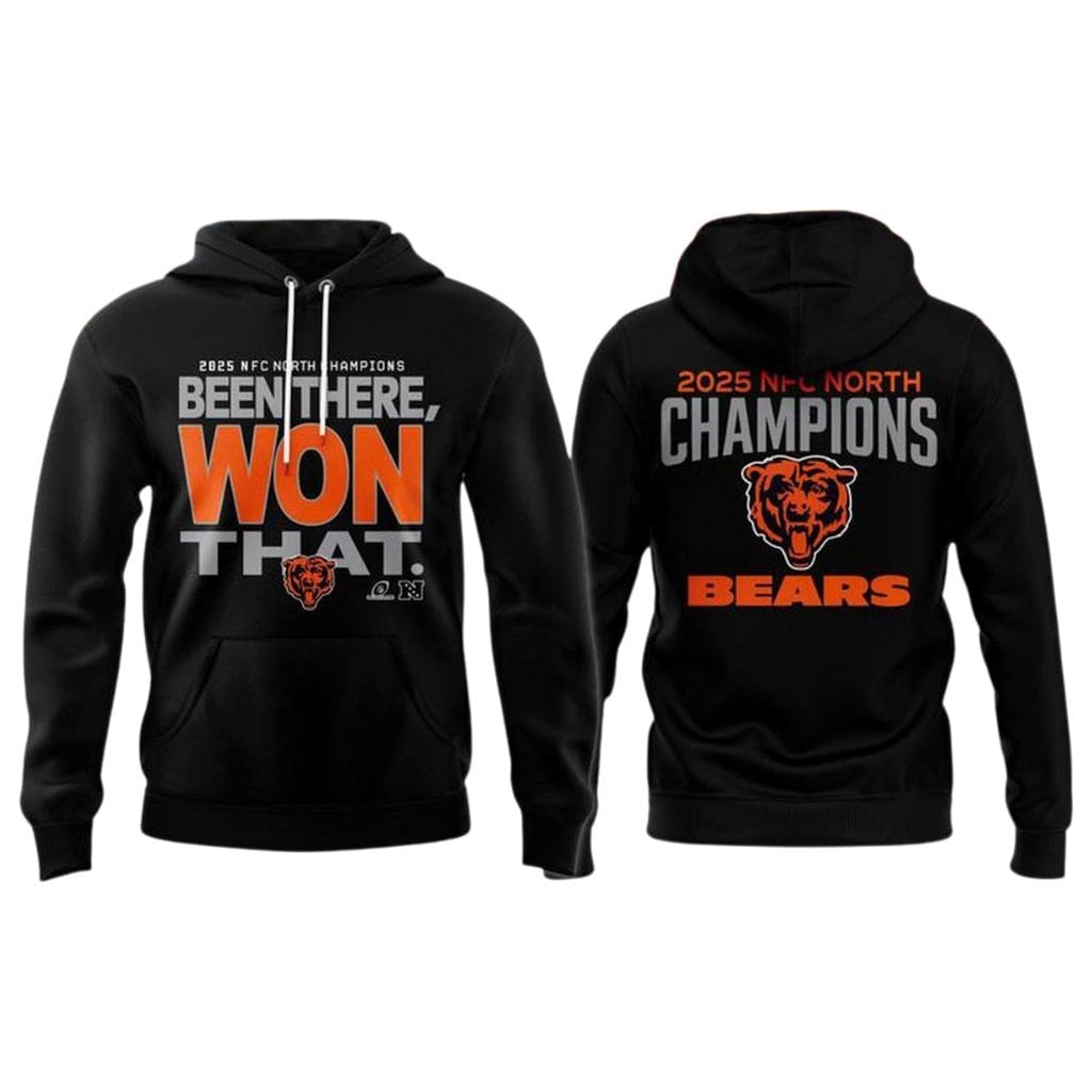 Bears Division Champions Been There Won That Hoodie