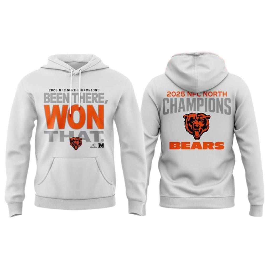 Bears Division Champions Been There Won That Hoodie