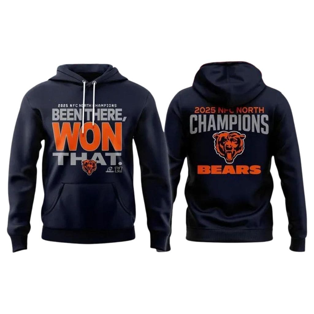 Bears Division Champions Been There Won That Hoodie