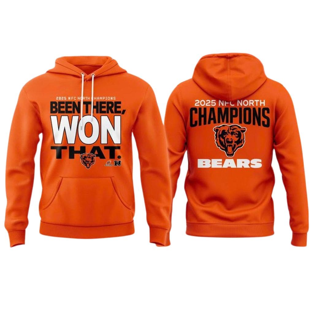 Bears Division Champions Been There Won That Hoodie