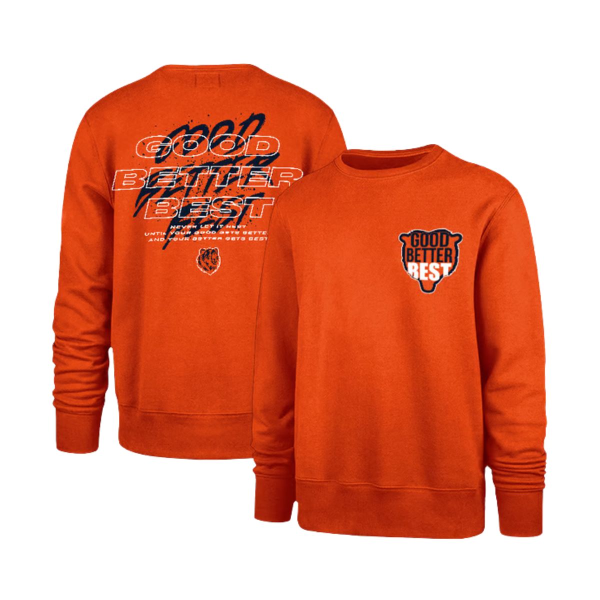 Bears Good Better Best Print Sweater