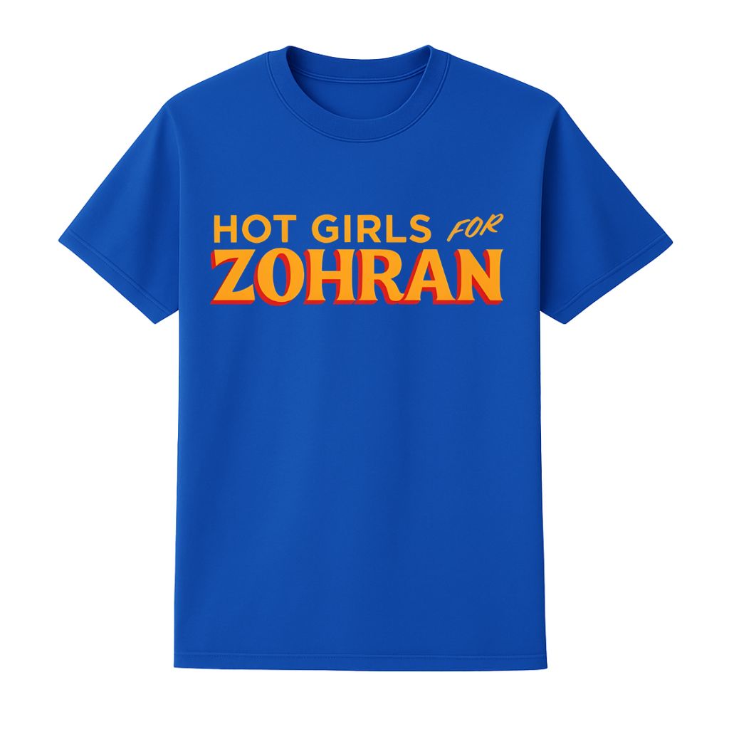 Bill de Blasio Hot Girls For Zohran Shirt