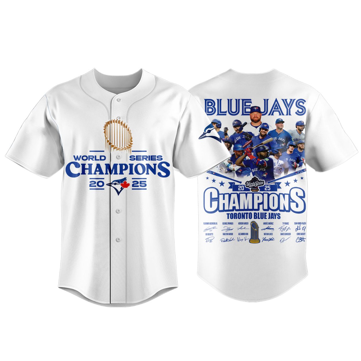 Blue Jays 2025 World Series Champions Jersey