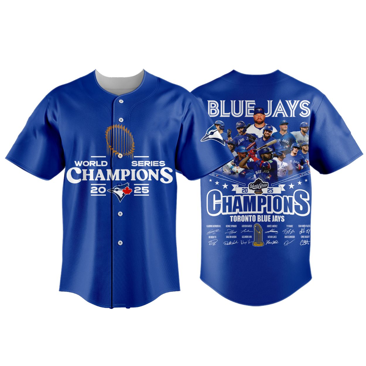 Blue Jays 2025 World Series Champions Jersey