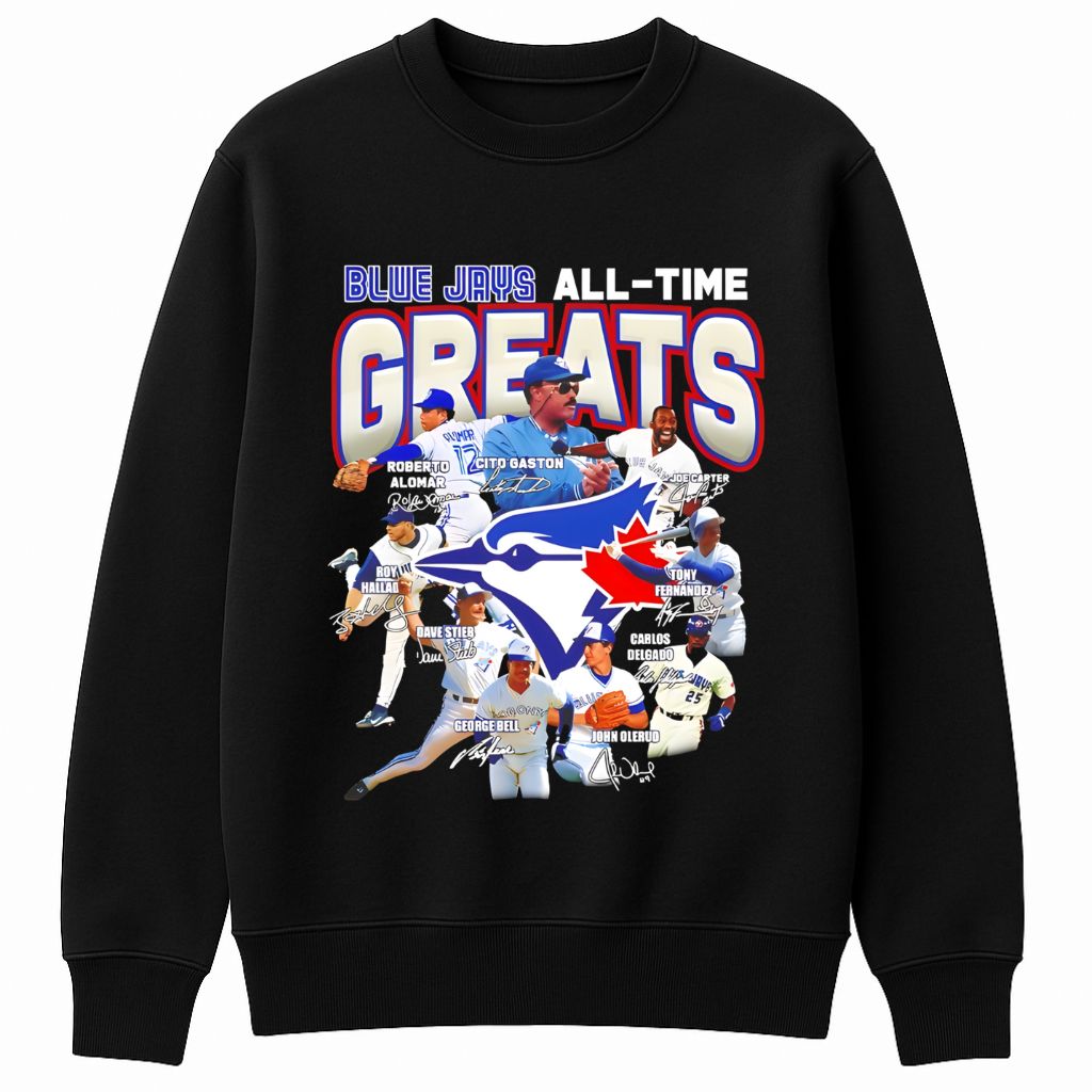 Blue Jays All Time Greats Signatures Shirt