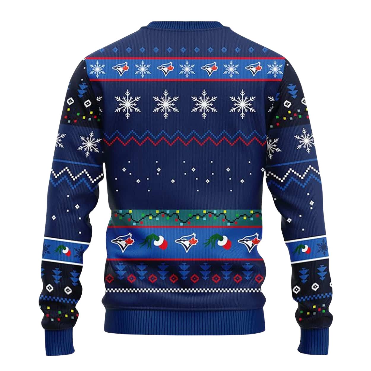 Blue Jays Grnch Xmas Day Ugly Christmas Sweater