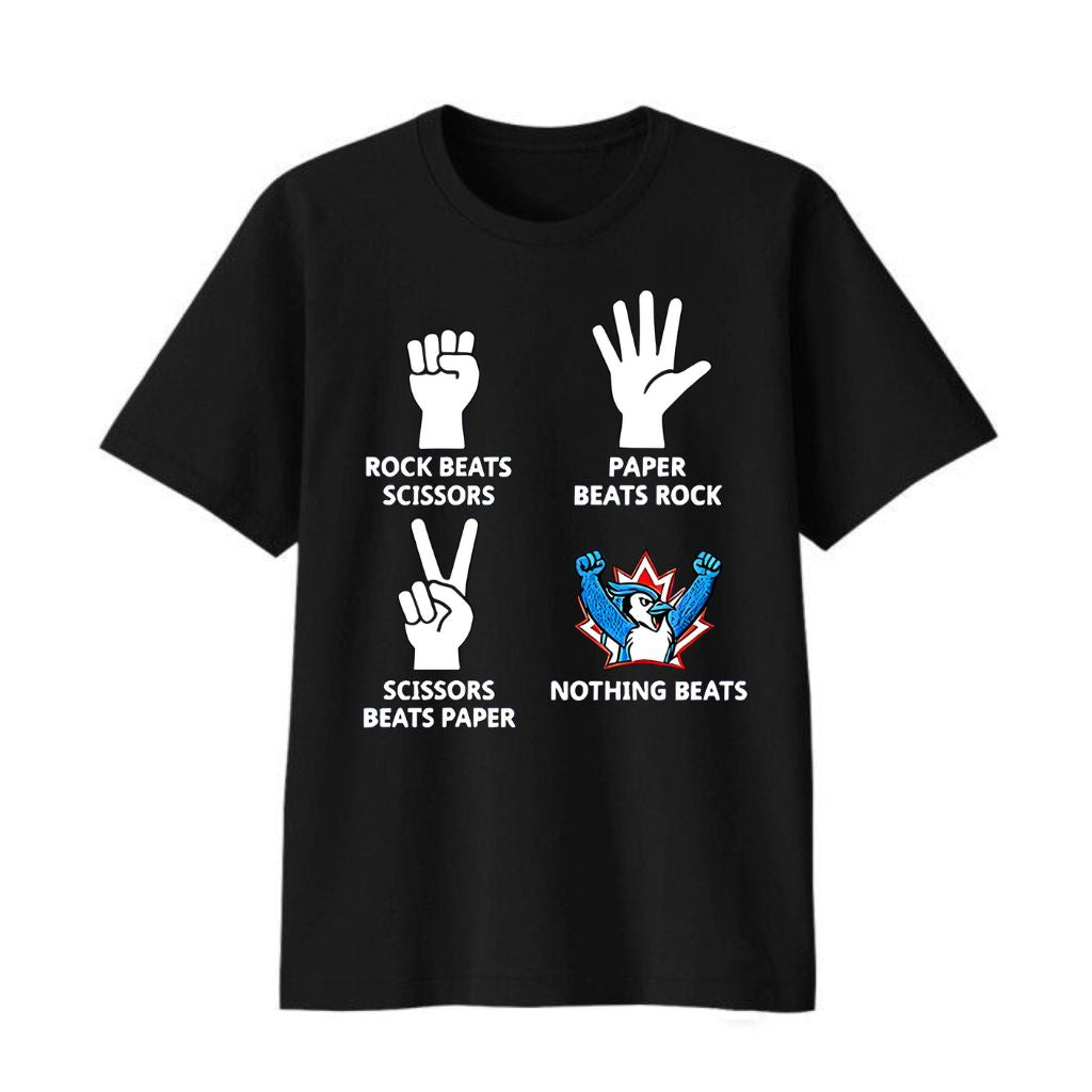 Blue Jays Nothing Beats Rock Paper Scissors Shirt