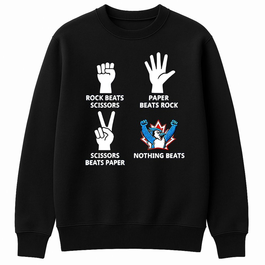 Blue Jays Nothing Beats Rock Paper Scissors Shirt