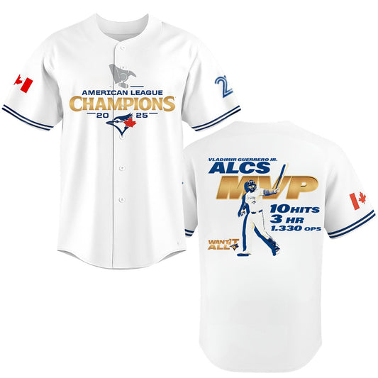 Blue Jays Vladdy Jr ALCS MVP 2025 Jersey