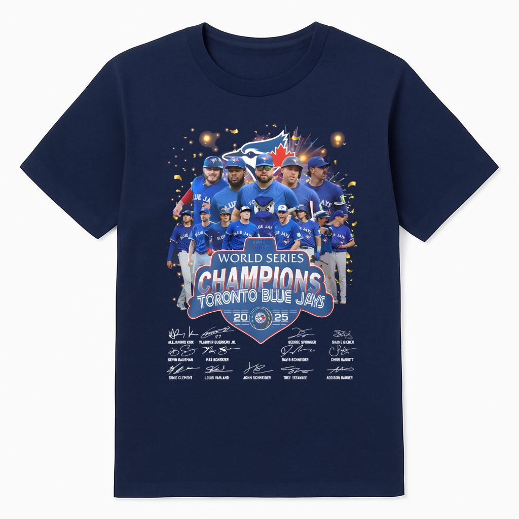 Blue Jays World Series 2025 Champions Shirt