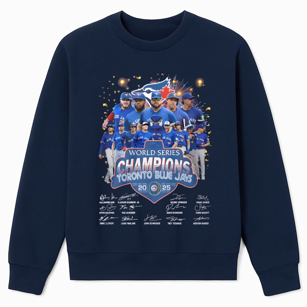 Blue Jays World Series 2025 Champions Shirt