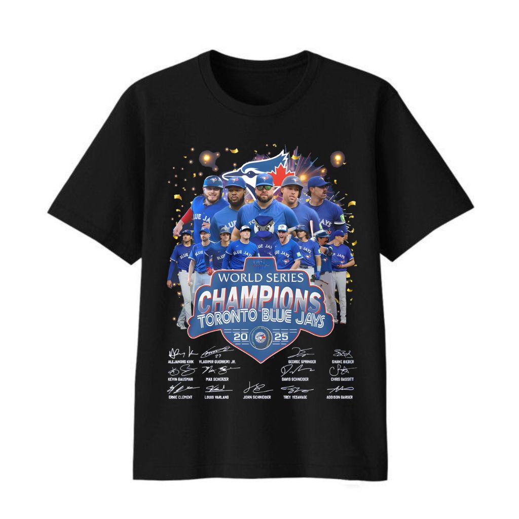 Blue Jays World Series 2025 Champions Shirt