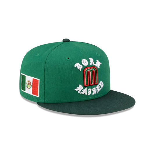 Born And Raised Mexico Hat