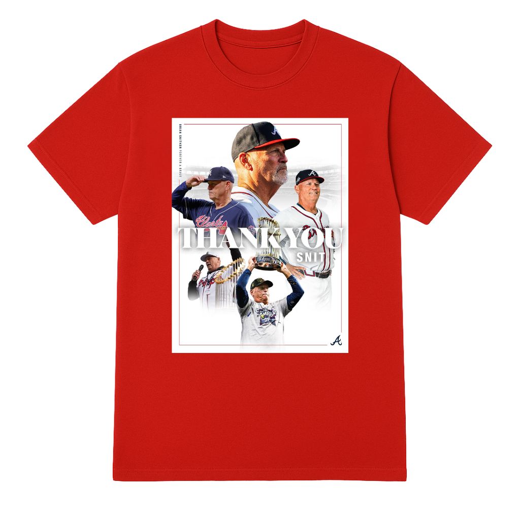 Brian Snitker Thank You Snit Shirt